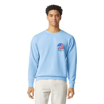 Navy Pride by Coastal Edge 10.13 Collection Eagle Fleece Crew