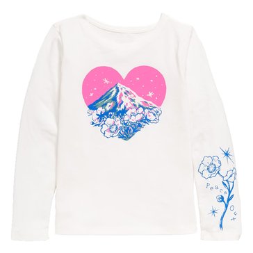 Old Navy Big Girls' Long Sleeve Mountains Core Graphic Tee