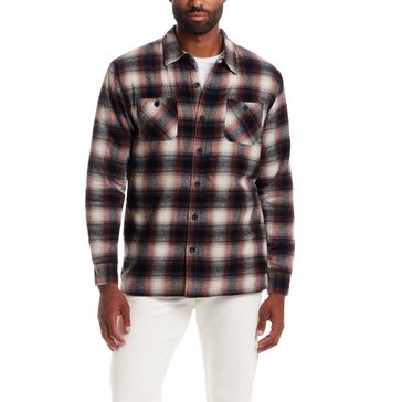 Weatherproof Men's Long Sleeve Sherpa Lined Shirt Jacket 