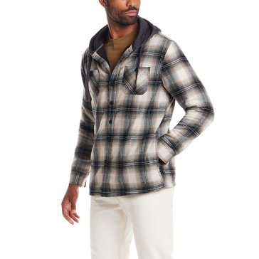 Weatherproof Men's Long Sleeve Hooded Sherpa Lined Jacket 