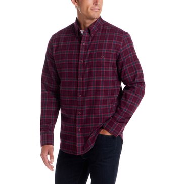 Weatherproof Men's Long Sleeve Holiday Flannel Shirt 