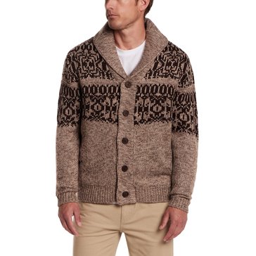 Weatherproof Men's Long Sleeve Sherpa Lined Sweater Jacket 