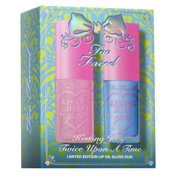 Too Faced To Kissing Jelly Twice Upon A Time Limited Edition Lip Oil Gloss Duo