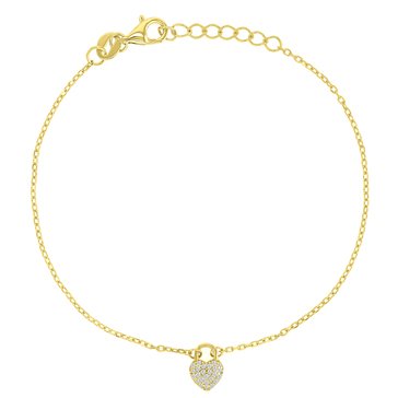 Lulea CZ Heart Bracelet