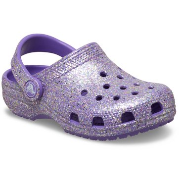 Crocs Toddler Girls' Glitter Clog