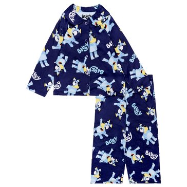 Bluey Baby Boys' Coat Pajama Set, 2-Piece
