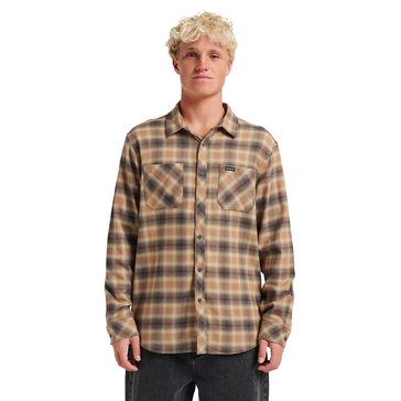Quiksilver Men's Terrace Stretch Lightweight Flannel Shirt