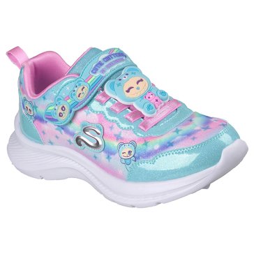 Skechers Little Girls' Jumpsters Lashubu Sneaker
