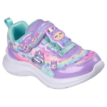 Skechers Little Girls' Jumpsters Lashubu Sneaker