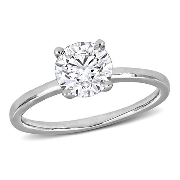 Created Forever 1 1/2 cttw Lab Grown Diamond Solitaire Ring