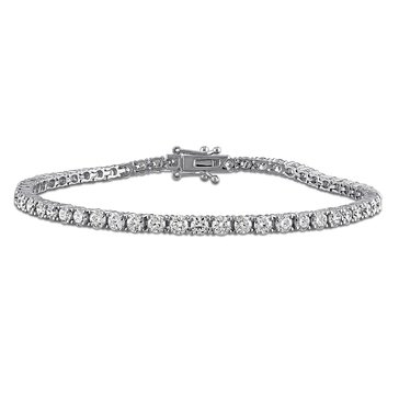 Created Forever 4 1/2 cttw Lab Grown Diamond Tennis Bracelet