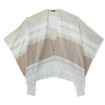Tahari Striped Ruana