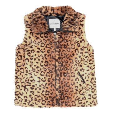 Urban Republic Little Girls' Fur Vest