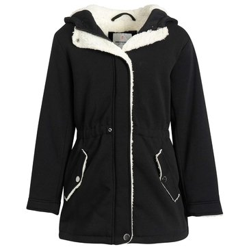 Urban Republic Big Girls' Fur Lined Fleece Anorak