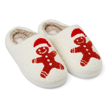 Mia Women's Cozi Gingerbread Slippers
