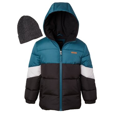 iExtreme Toddler Boys' Puffer Jacket with Hat