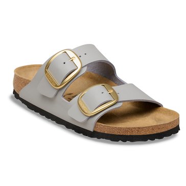 Birkenstock Women's Arizona Big Buckle Birkibuc Sandal, Narrow Fit