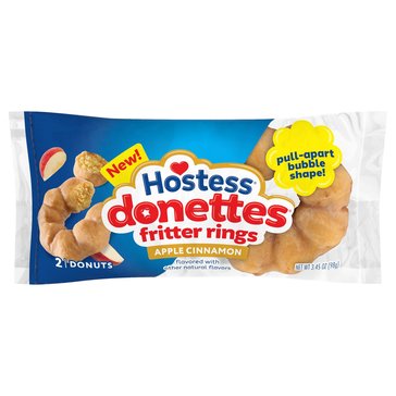 Hostess Apple Cinnamon Donette Fritter, 3.45oz