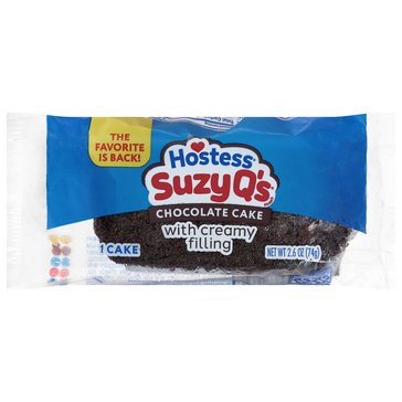Hostess Suzy Q Chocolate Cake, 2.6oz