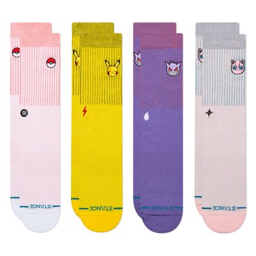 Stance Men's Pokemon Crew Socks Box Set