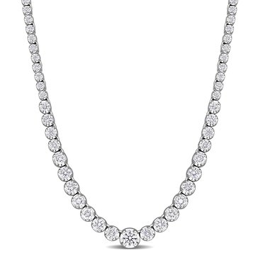 Created Forever 2 cttw Lab Grown Diamond Graduated Tennis Adjustable Bolo Necklace