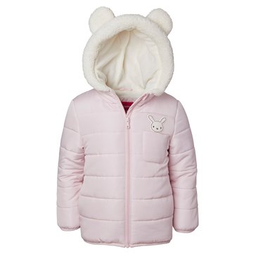 Wippette Infant Girls' Bunny Puffer Jacket