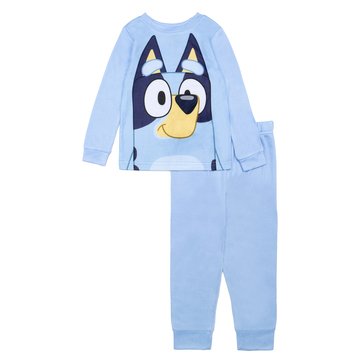 Bluey Toddler Boys' Long Sleeve Tight Fit Pajama Set, 2-Piece