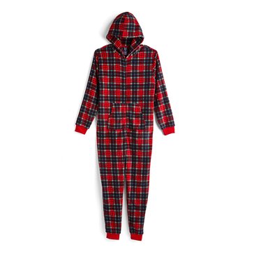 PLD Nation Men's Plaid Family Onesie