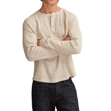 Lucky Brand Men's Birdseye Thermal Henley