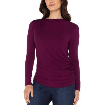 Liverpool Women's Mock Neck Knit Top
