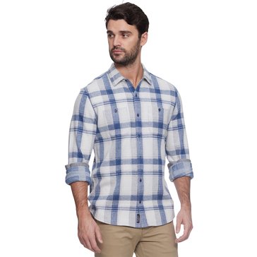 Flag & Anthem Men's Cordova Long Sleeve Knit Flannel Shirt