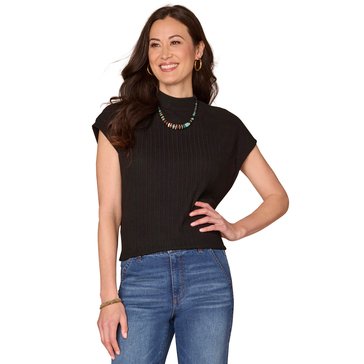 Democracy Women's Mock Neck Sweater