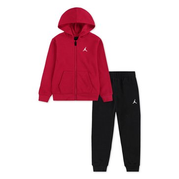 Jordan Little Boys' MJ Brooklyn Fleece Full Zip Set