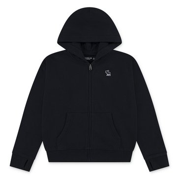 Abercrombie & Fitch Big Boys' Essentials Full Zip Hoodie