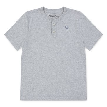Abercrombie & Fitch Big Boys' Essential Henley Tee