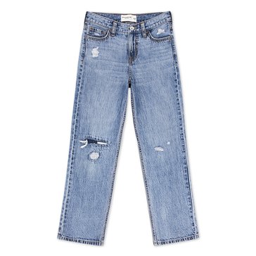 Abercrombie & Fitch Big Boys' Destructed Baggy Fit Jeans