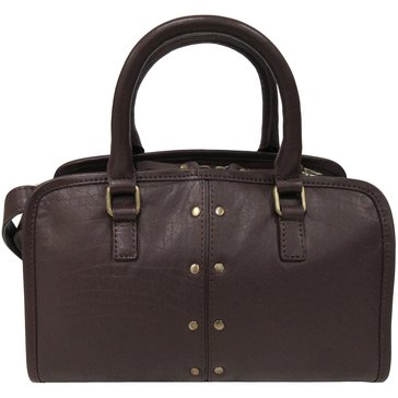 Bueno Dakota Studs Leather Satchel