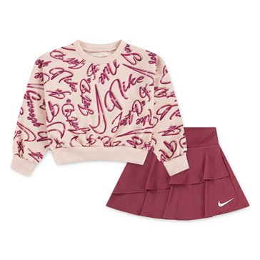 Nike Little Girls' Swoosh On Pointe Scooter Sets