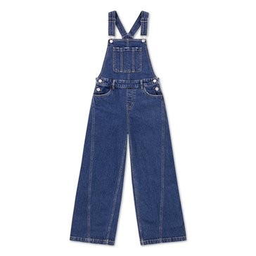 Levi's Big Girls' Wide Flare Overalls