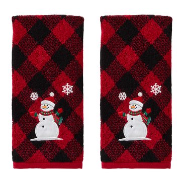 Saturday Knight Snowman Hand Towel