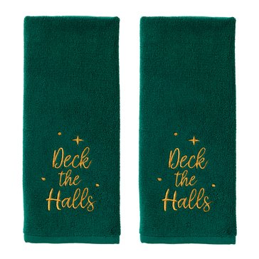 Saturday Knight Deck The Hall Guest Hand Towel