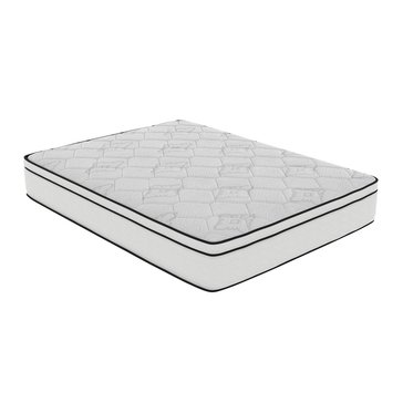 Corsicana American Bedding Cymbal 10-Inch Hybrid Euro Top Bed in a Box Firm Mattress