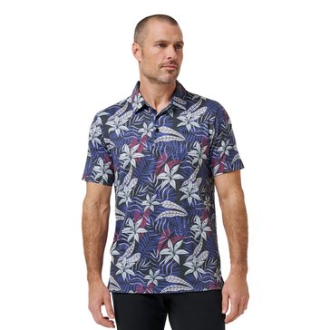TravisMathew Men's Featherweight Open Bay Polo