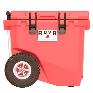 RovR RollR 45-Quart Wheeled Hard Cooler with Telescopic Handle