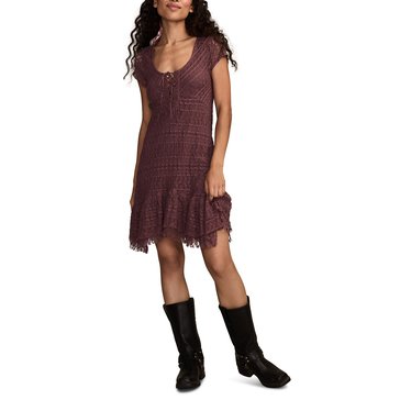 Lucky Brand Women's  Lace Mini Dress