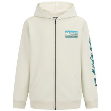 Quiksilver Big Boys' Half Step Full Zip Hoodie