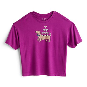 Yarn & Sea Women's Daschund Sleep Tee