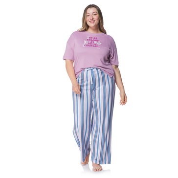 Yarn & Sea Women's Striped Sleep Pant
