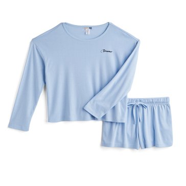 Yarn & Sea Women's Dreamer Pointelle Short Set