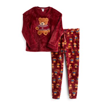 Yarn & Sea Women's Teddy Packaged Plush Twosie Set